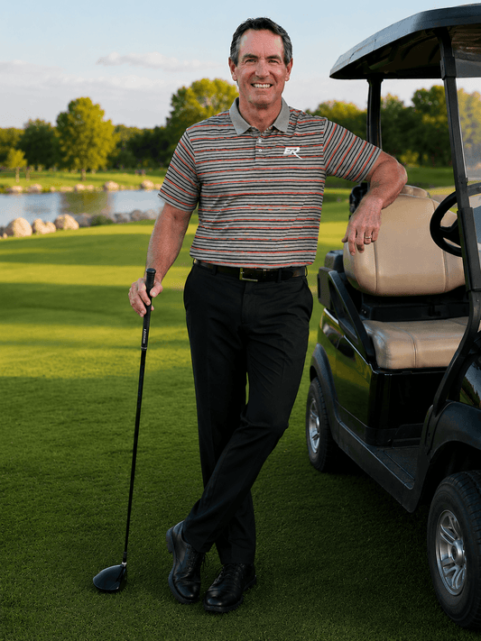 Striped Polo Shirt - Elevate Reality Apparel