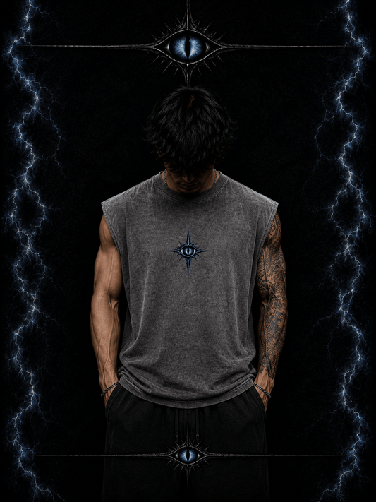 EYE OF THE WITNESS CUTOFF - Elevate Reality Apparel