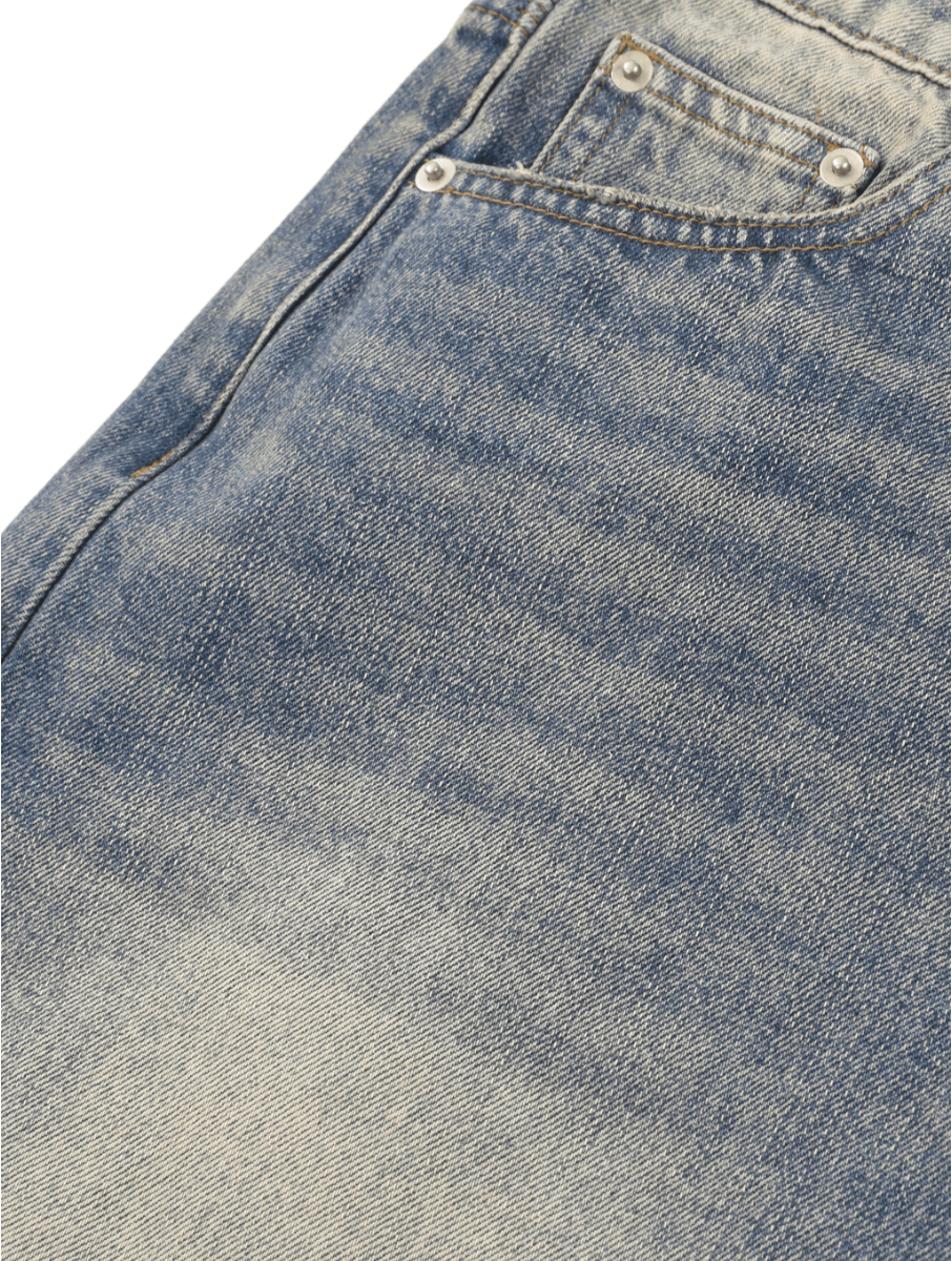 Distressed Denim Shorts - Elevate Reality Apparel