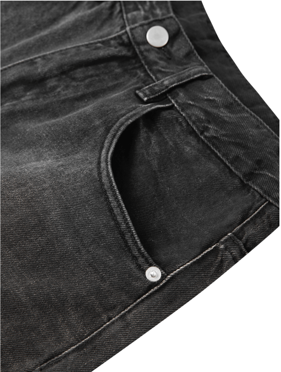Sunfade Barrel Leg Jeans - Elevate Reality Apparel