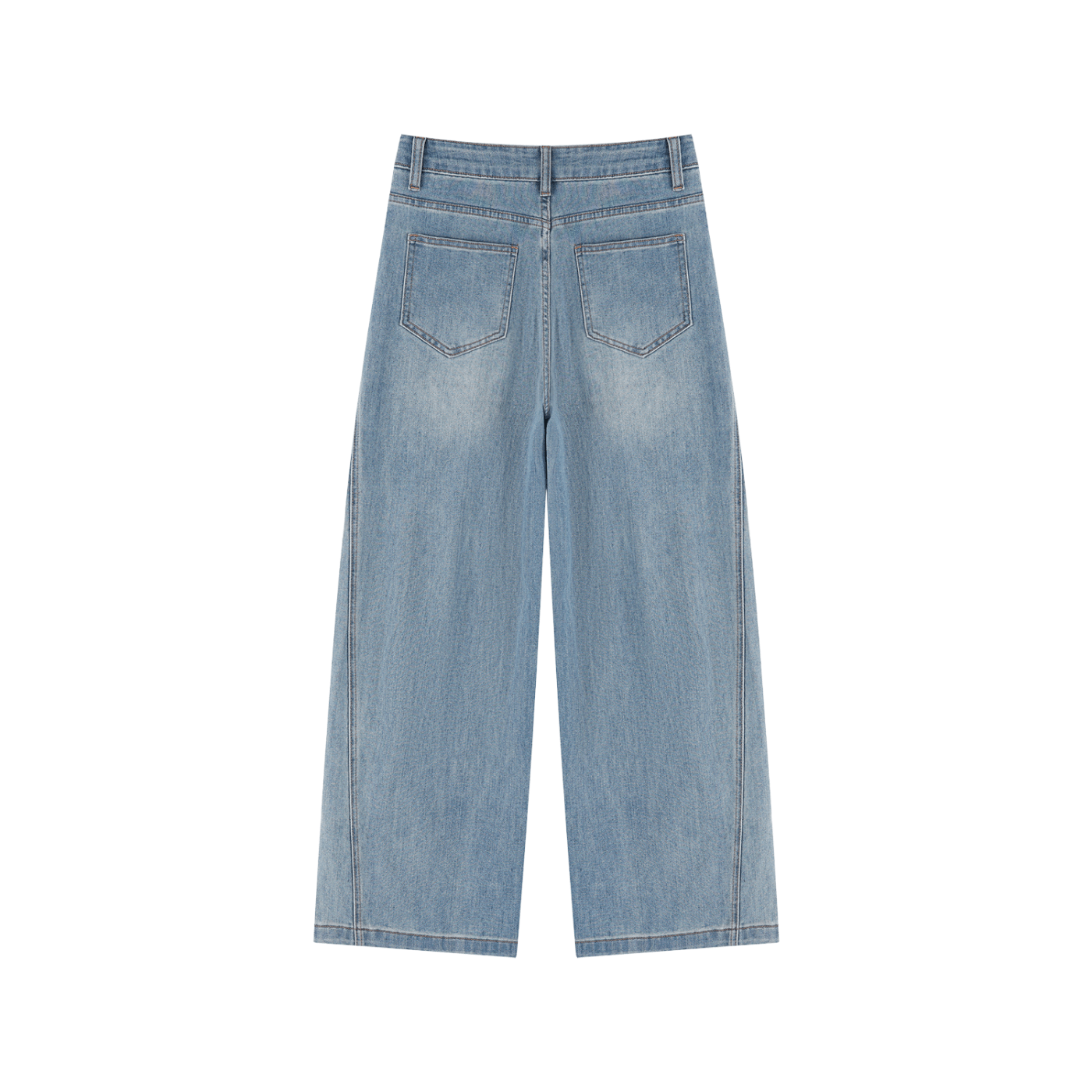 Vintage Wash High Rise Wide Leg Jeans - Elevate Reality Apparel