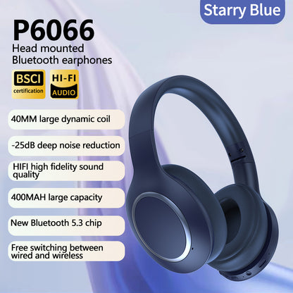 P6066ANC Over The Ear Headphones - Elevate Reality Apparel