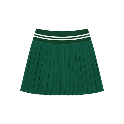Pleated Mini Skirt