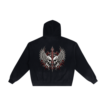 TWIN SOULS ZIP UP HOODIE