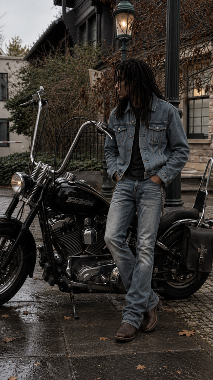 MEMENTO MORI DENIM JACKET