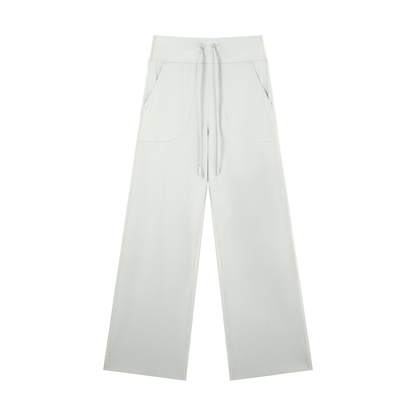High Rise Straight Leg Pants