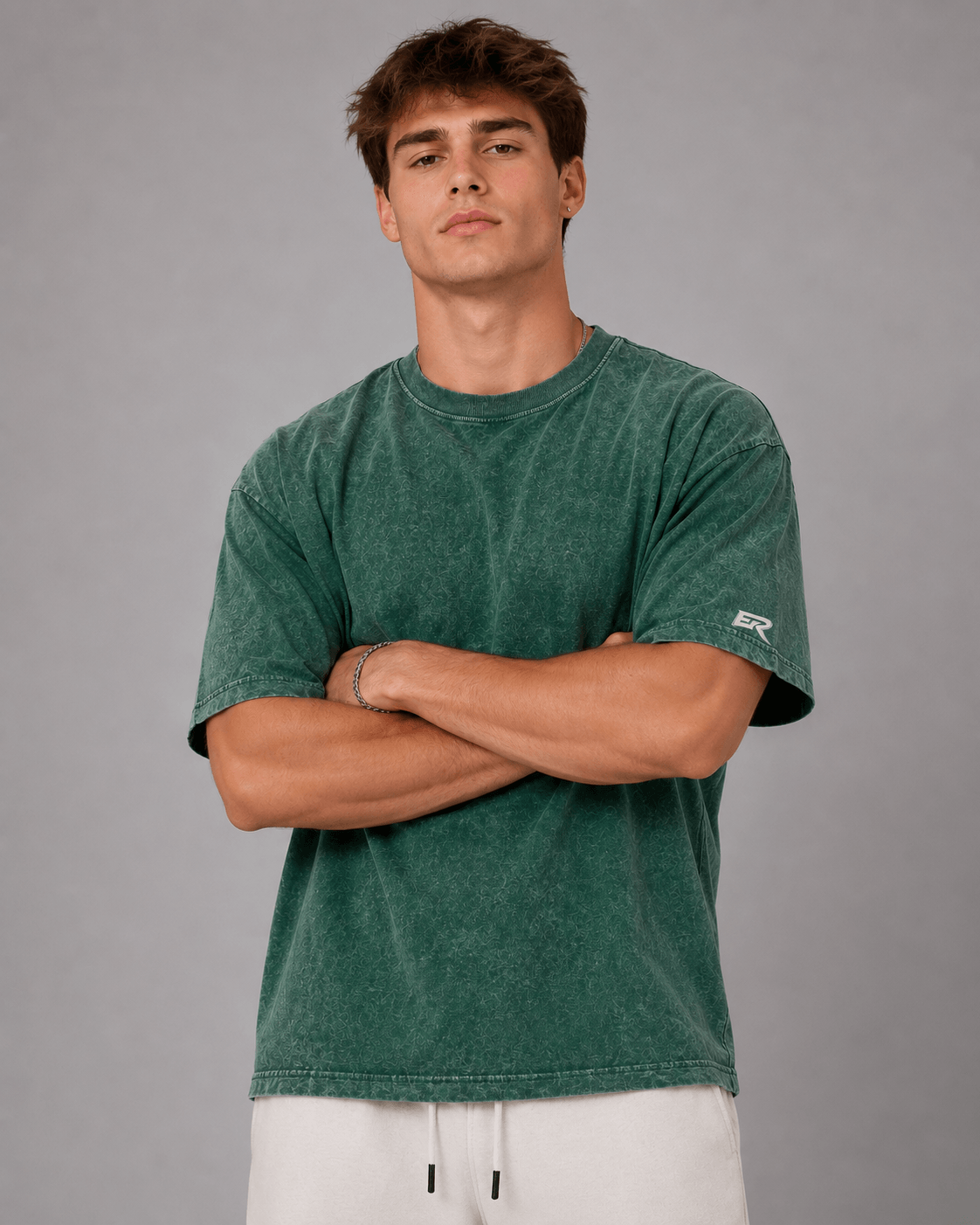Snow Washed Oversized Tee Shirt - Elevate Reality Apparel