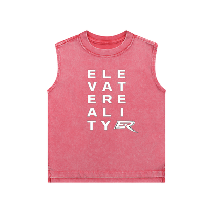 Snow Washed Kids' Sleeveless Tee Shirt