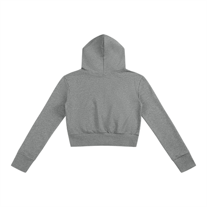 Cropped Zip Hoodie