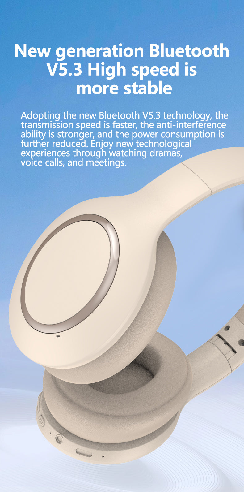 P6066ANC Over The Ear Headphones - Elevate Reality Apparel