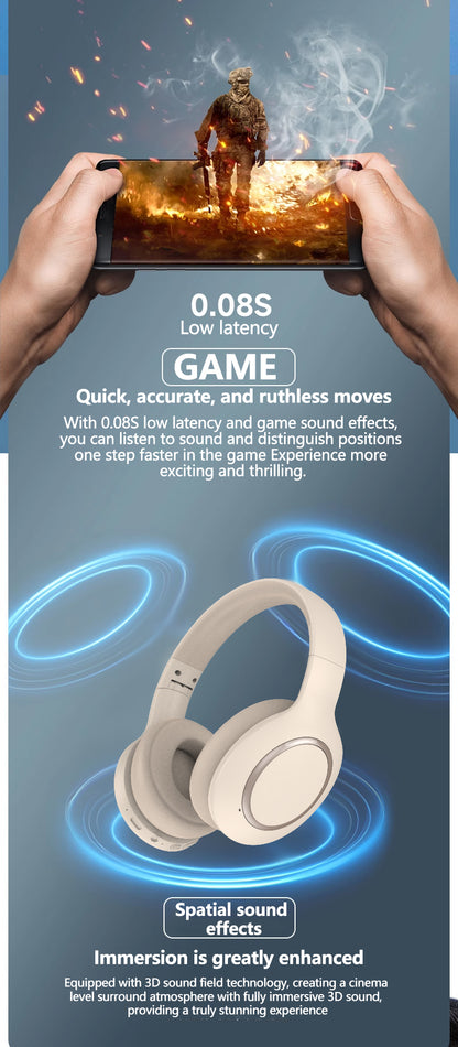 P6066ANC Over The Ear Headphones - Elevate Reality Apparel
