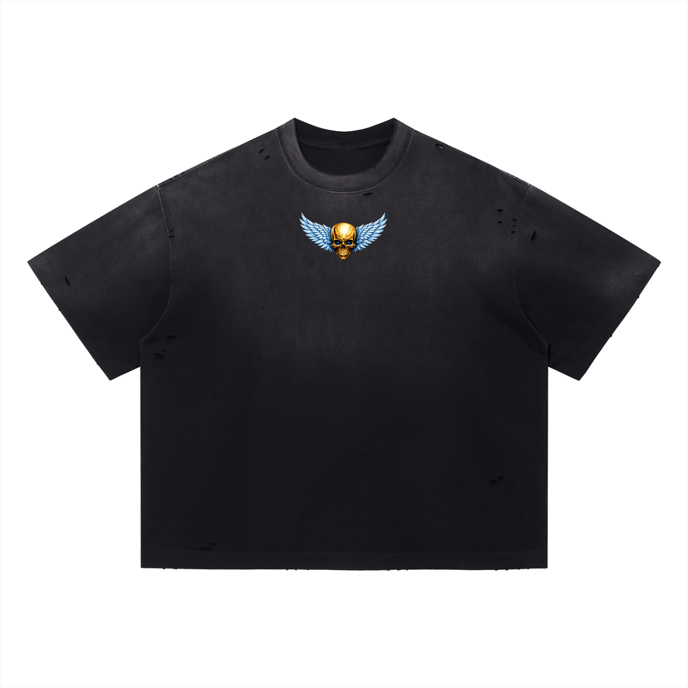 SAPPHIRE CHAINS OF SOVEREIGN TEE | Elevate Reality Apparel - Elevate Reality Apparel