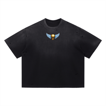 SAPPHIRE CHAINS OF SOVEREIGN TEE | Elevate Reality Apparel - Elevate Reality Apparel
