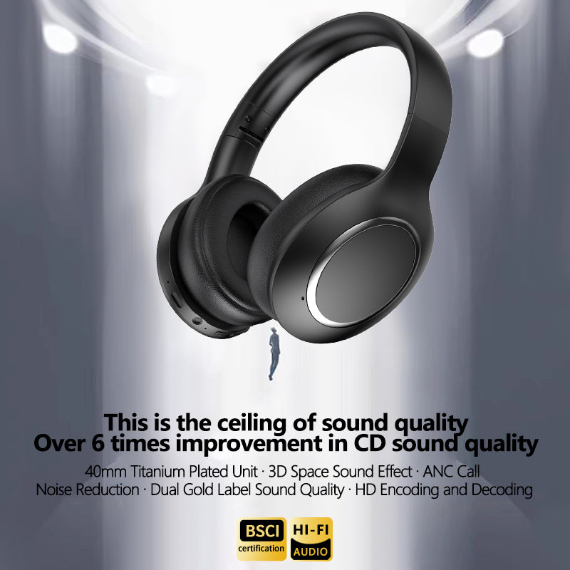 P6066ANC Over The Ear Headphones - Elevate Reality Apparel