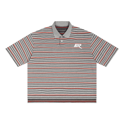 Striped Polo Shirt - Elevate Reality Apparel