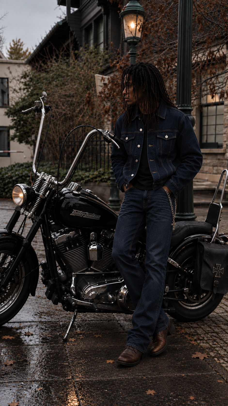 MEMENTO MORI DENIM JACKET