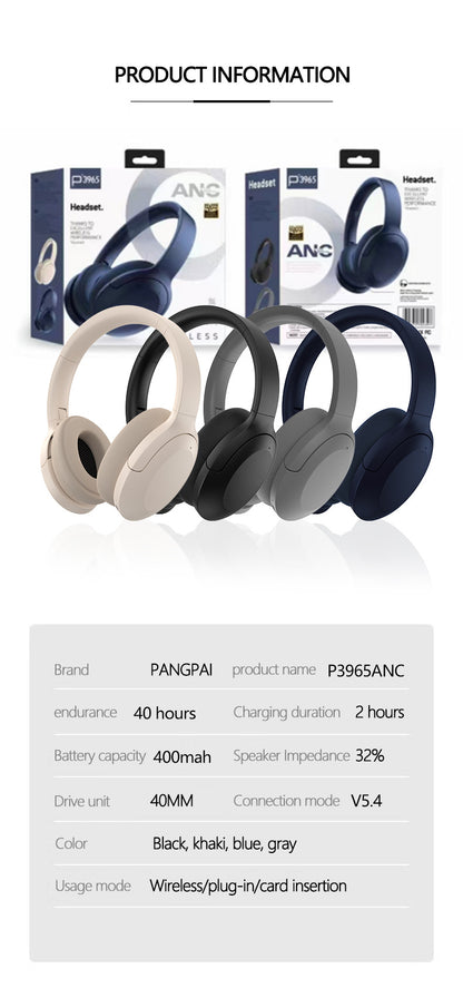 P3965ANC Over The Ear Headphones