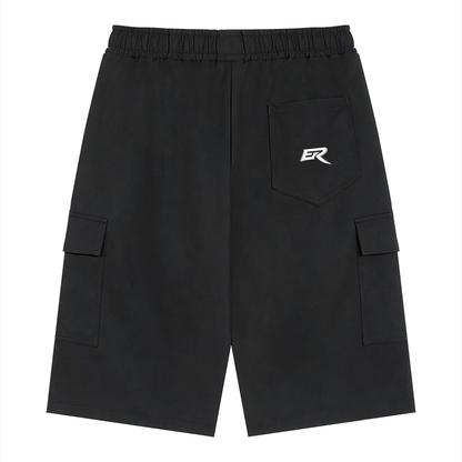 Drawstring Cargo Shorts