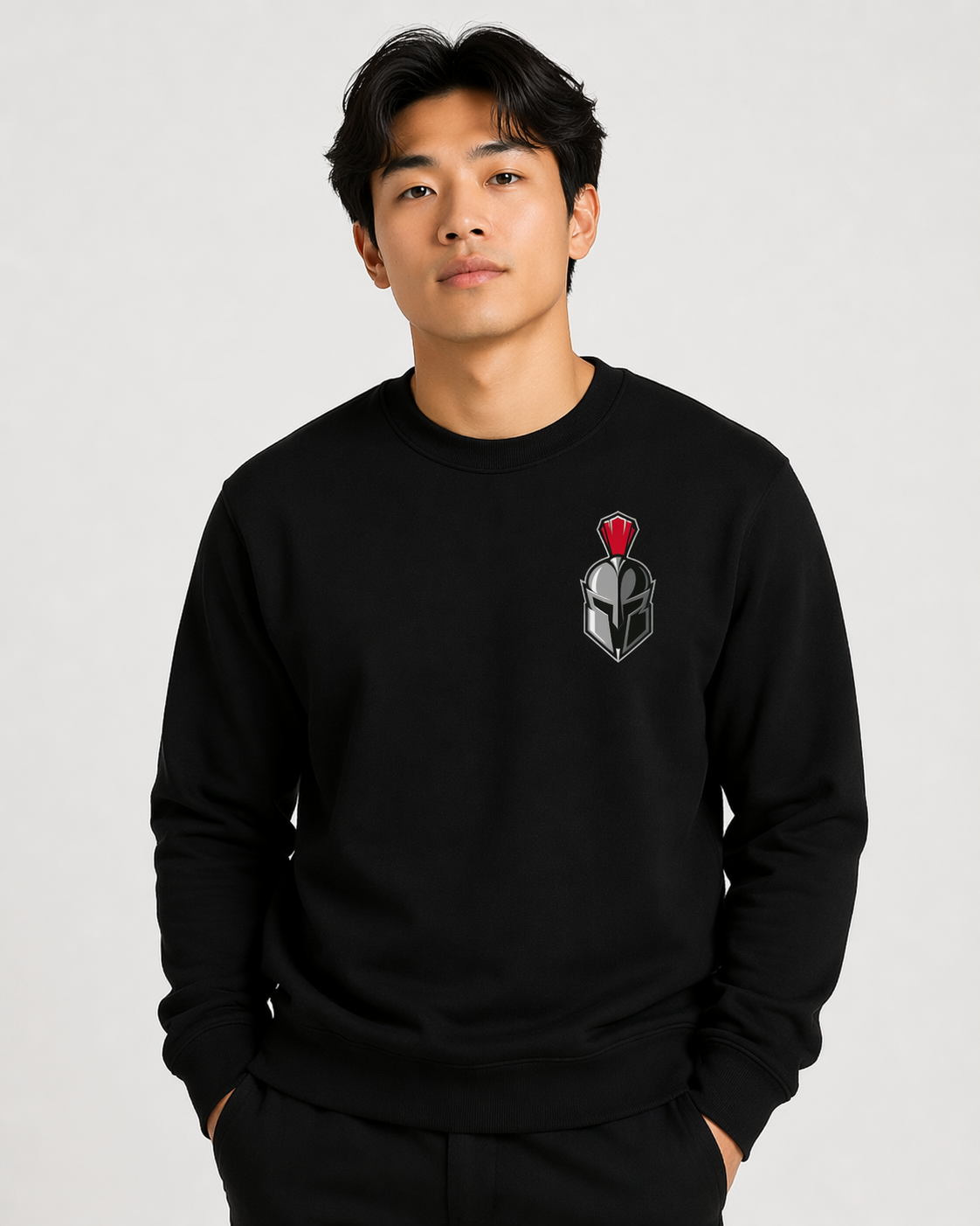 Heat Press School Support Crew Neck Sweatshirt