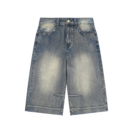 Vintage Wash Baggy Shorts