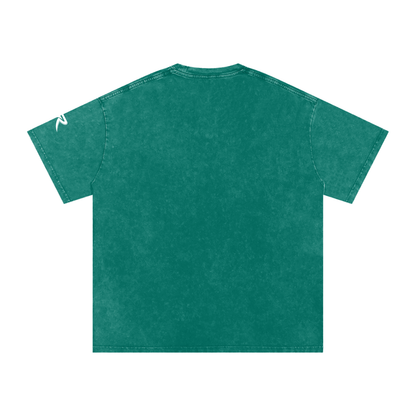Snow Washed Oversized Tee Shirt