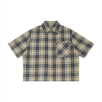 Plaid Boxy Shirt