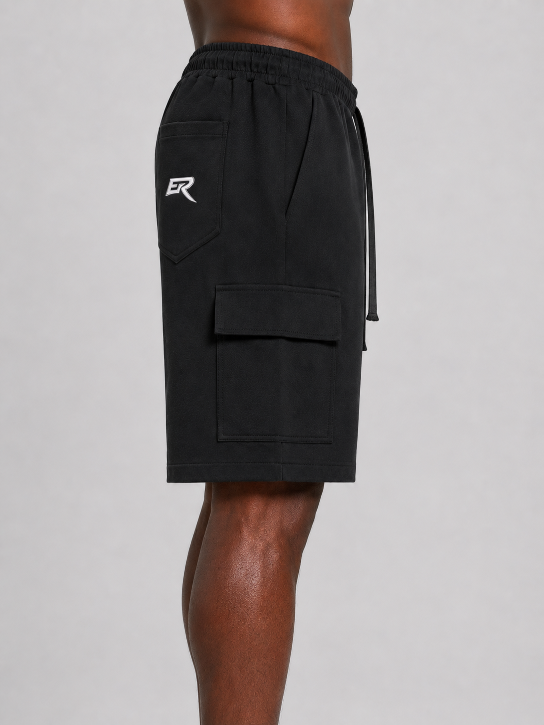 Drawstring Cargo Shorts