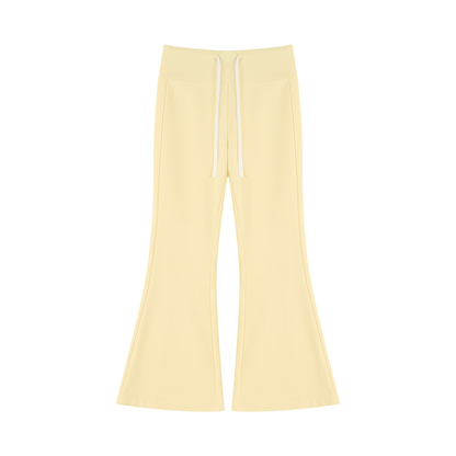 Drawstring Flare Pants
