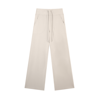 High Rise Straight Leg Pants