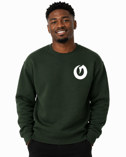 Heat Press School Support Crew Neck Sweatshirt