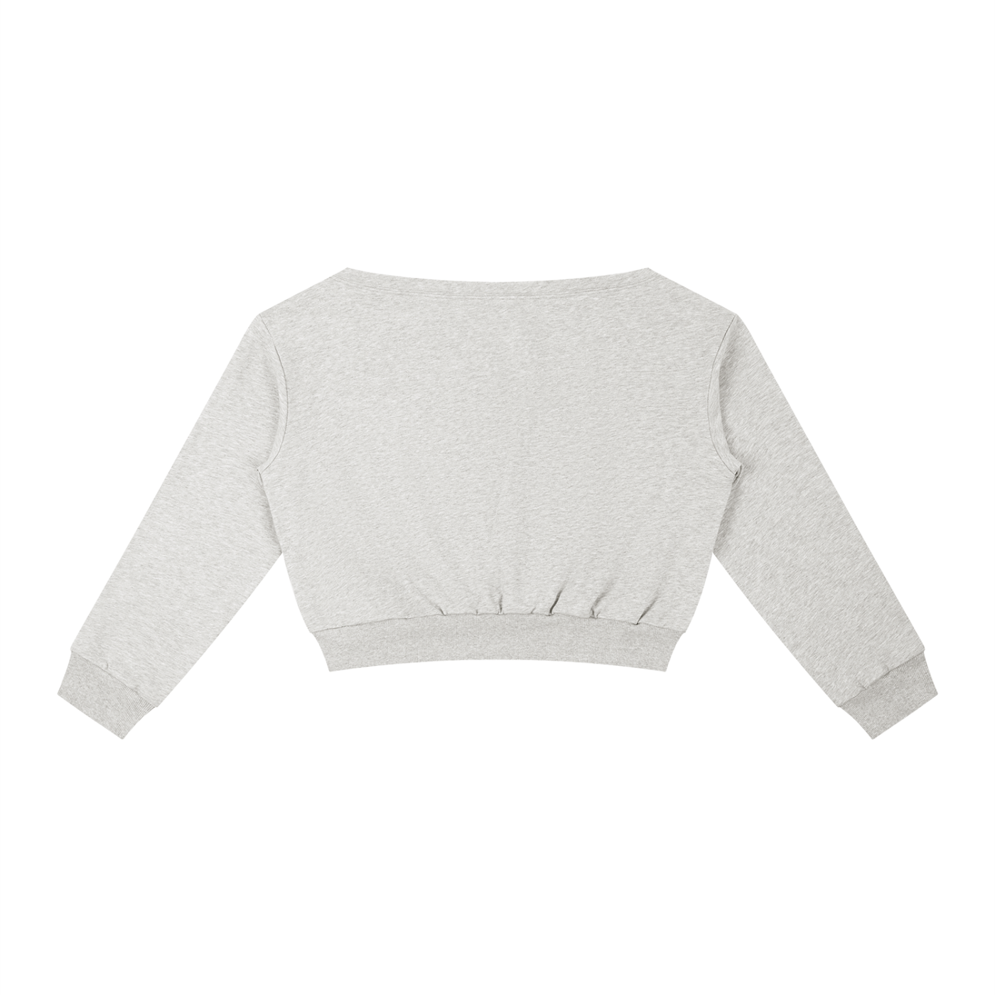 Off-Shoulder Sweatshirt