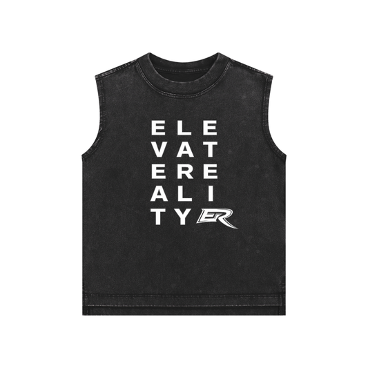 Snow Washed Kids' Sleeveless Tee Shirt