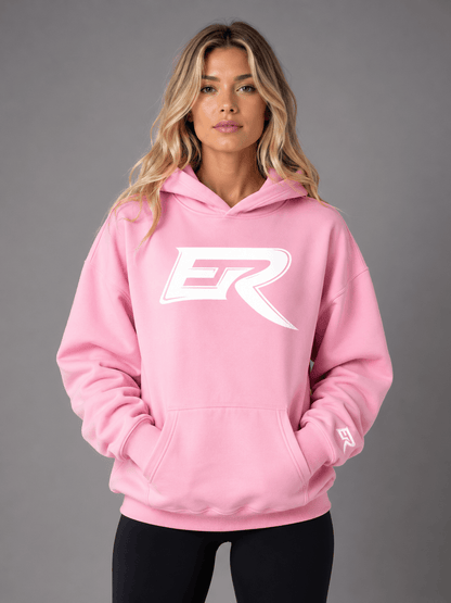 All Star Oversize Fleeced Hoodie front view showing premium heavyweight fabric drop shoulder design