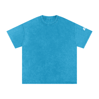 Snow Washed Oversized Tee Shirt