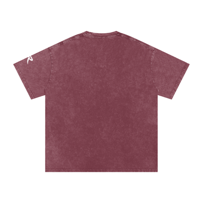 Snow Washed Oversized Tee Shirt