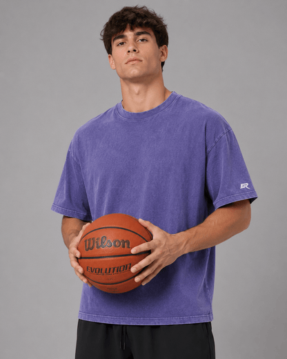 Snow Washed Oversized Tee Shirt - Elevate Reality Apparel