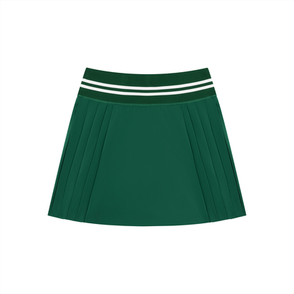 Pleated Mini Skirt