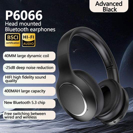 P6066ANC Over The Ear Headphones