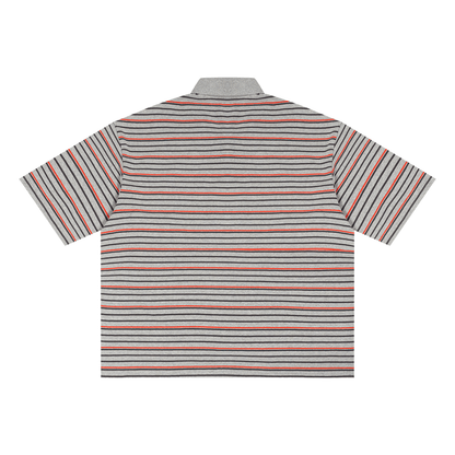 Striped Polo Shirt - Elevate Reality Apparel