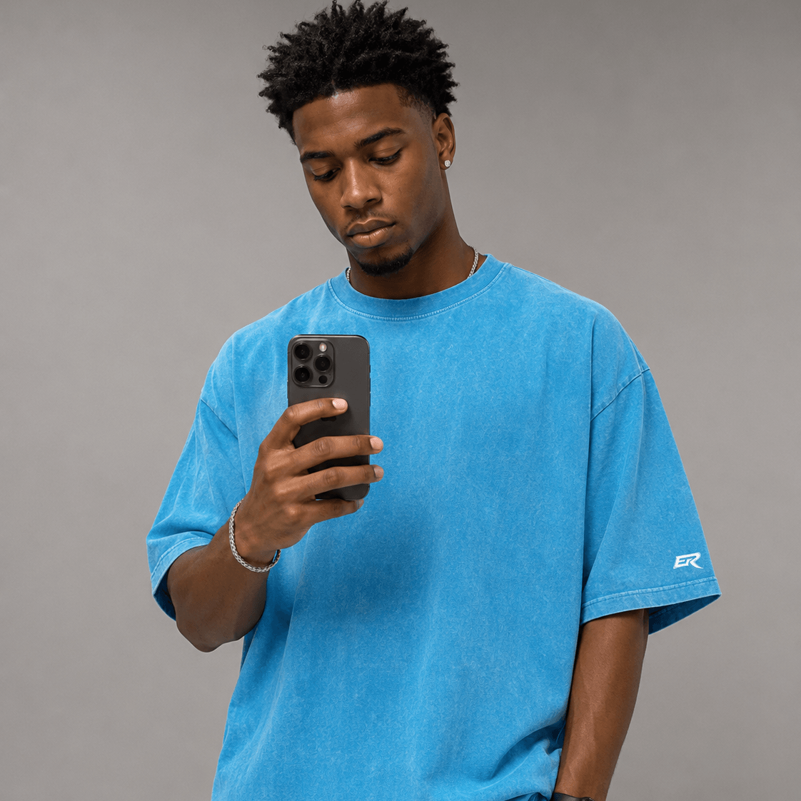 Snow Washed Oversized Tee Shirt - Elevate Reality Apparel