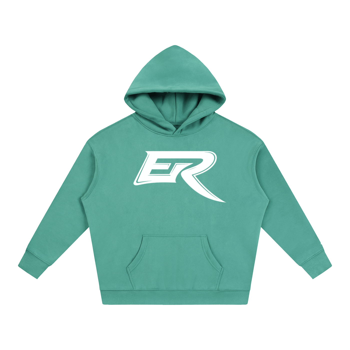 All Star Oversize Fleeced Hoodie front view showing premium heavyweight fabric drop shoulder design