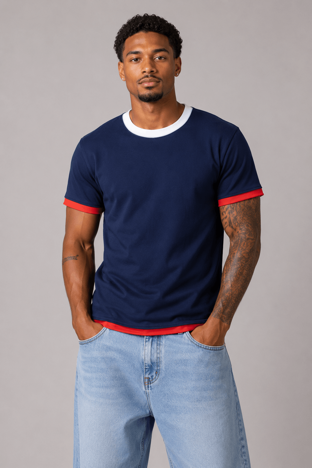 2 Tone Tee Shirt - Elevate Reality Apparel