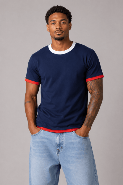 2 Tone Tee Shirt - Elevate Reality Apparel