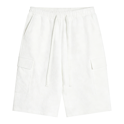 Drawstring Cargo Shorts