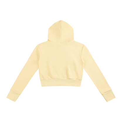 Cropped Zip Hoodie