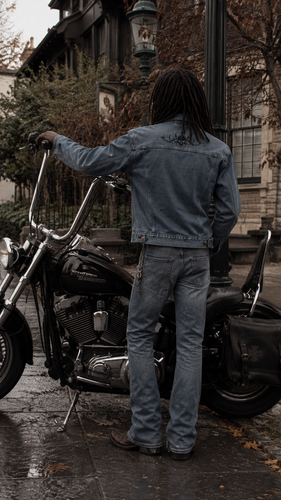 MEMENTO MORI DENIM JACKET