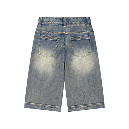 Vintage Wash Baggy Shorts