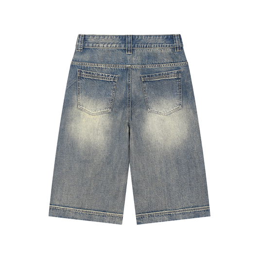 Vintage Wash Baggy Shorts
