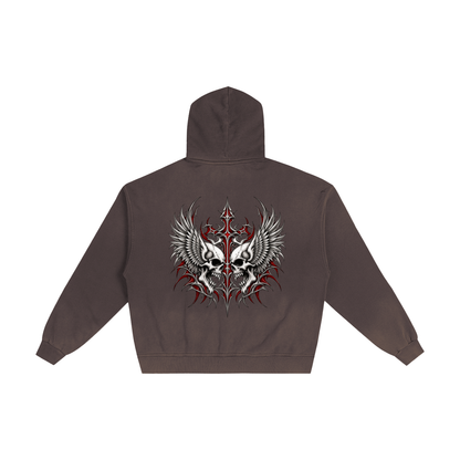 TWIN SOULS ZIP UP HOODIE