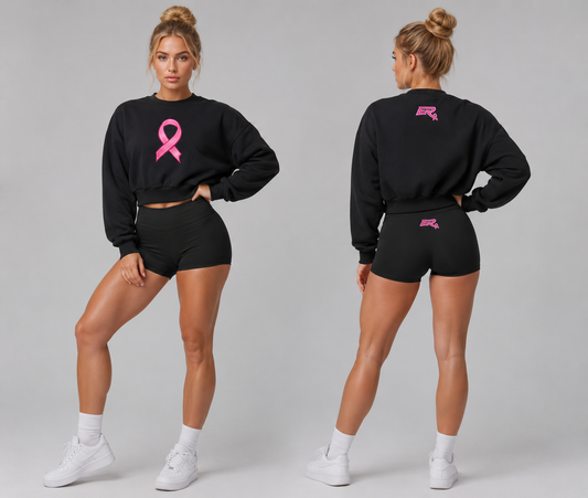 Pink Ribbon Biker Shorts
